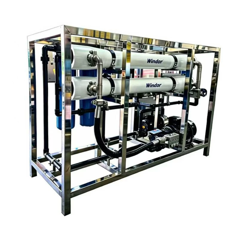 Solar Powered Seawater RO Tshuab